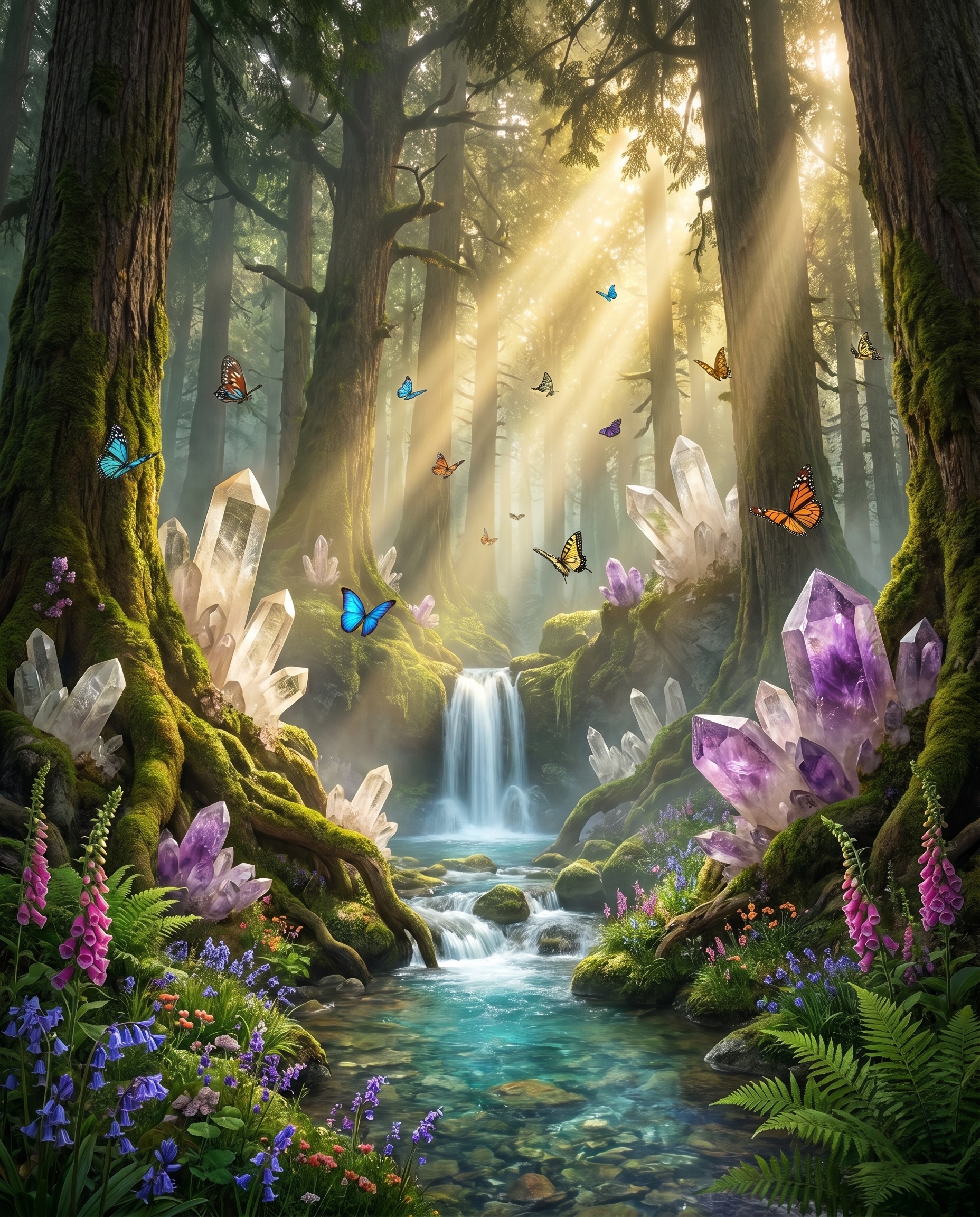 The Crystal Forest