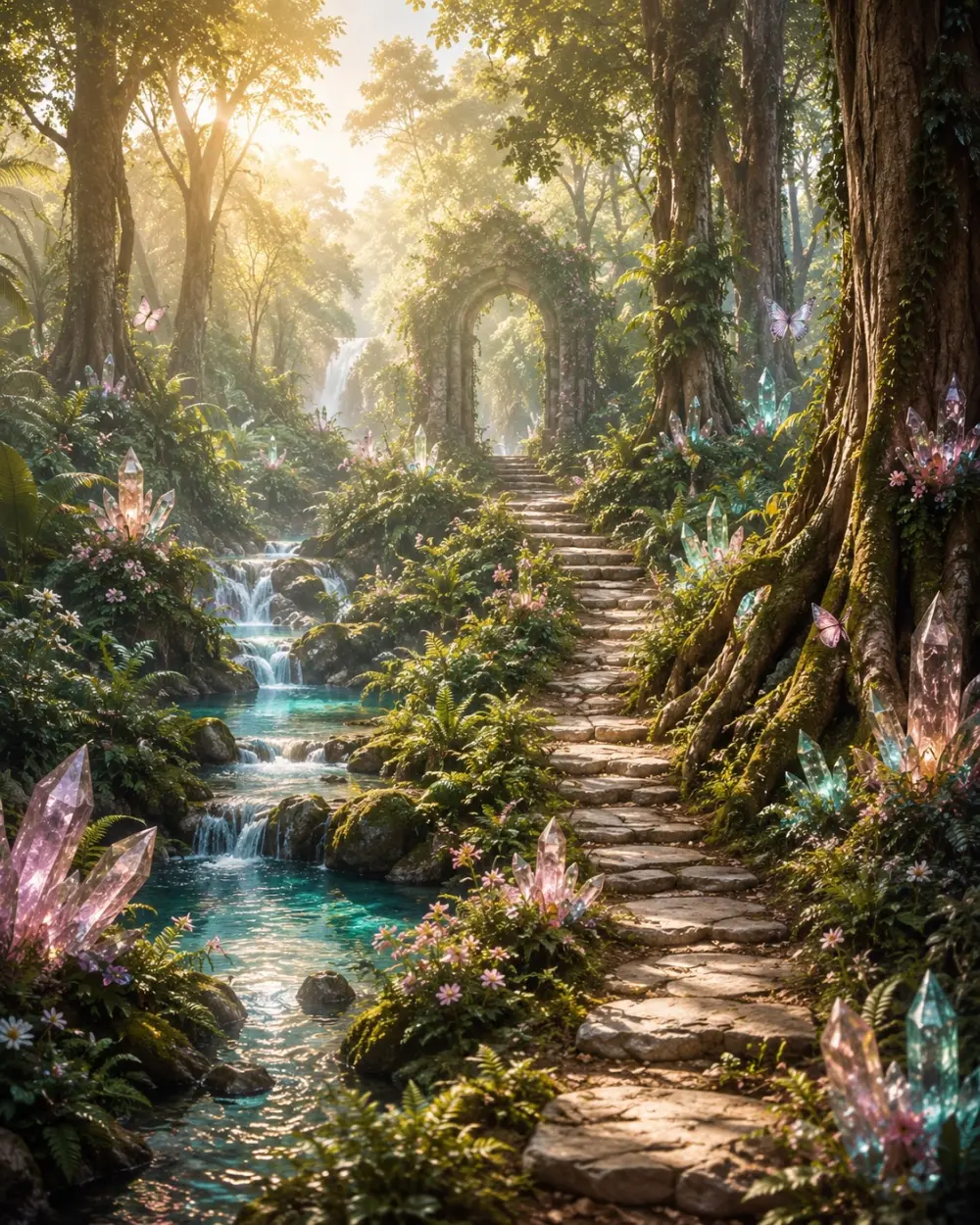 The Crystal Forest